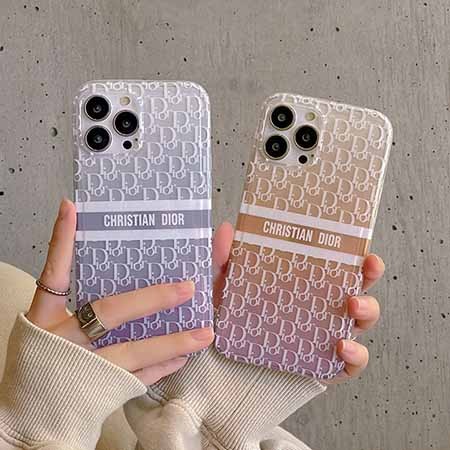 ハイブランド スマホケース アイホン13pro ディオール dior  紫