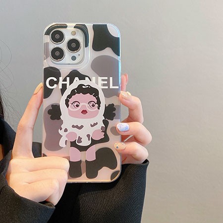 chanel風 スマホケース iphone 15プラス 
